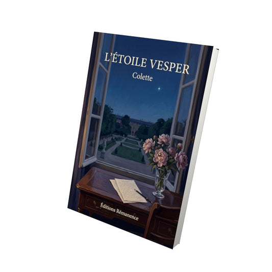 Livre L’Étoile Vesper par Colette - Vue 3D - Editions Remanence