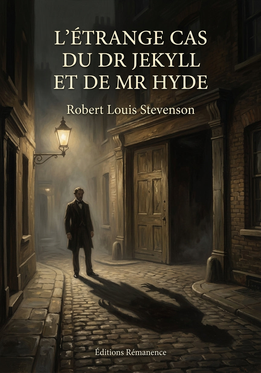 Livre L’Étrange Cas du Dr Jekyll et de Mr Hyde par Robert Louis Stevenson - Couverture - Editions Remanence