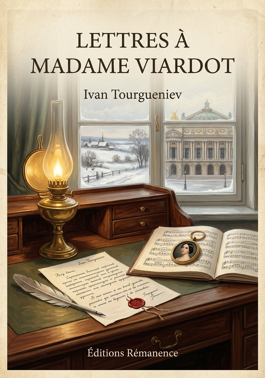 Lettres à Madame Viardot - Ivan Tourgueniev (Couverture)