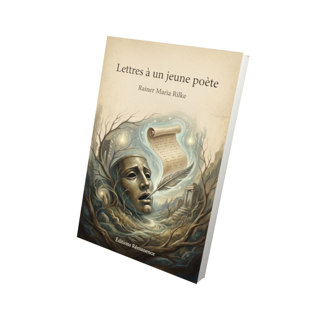 Livre Lettres à un jeune poète – Rainer Maria Rilke - Vue 3D - Editions Remanence