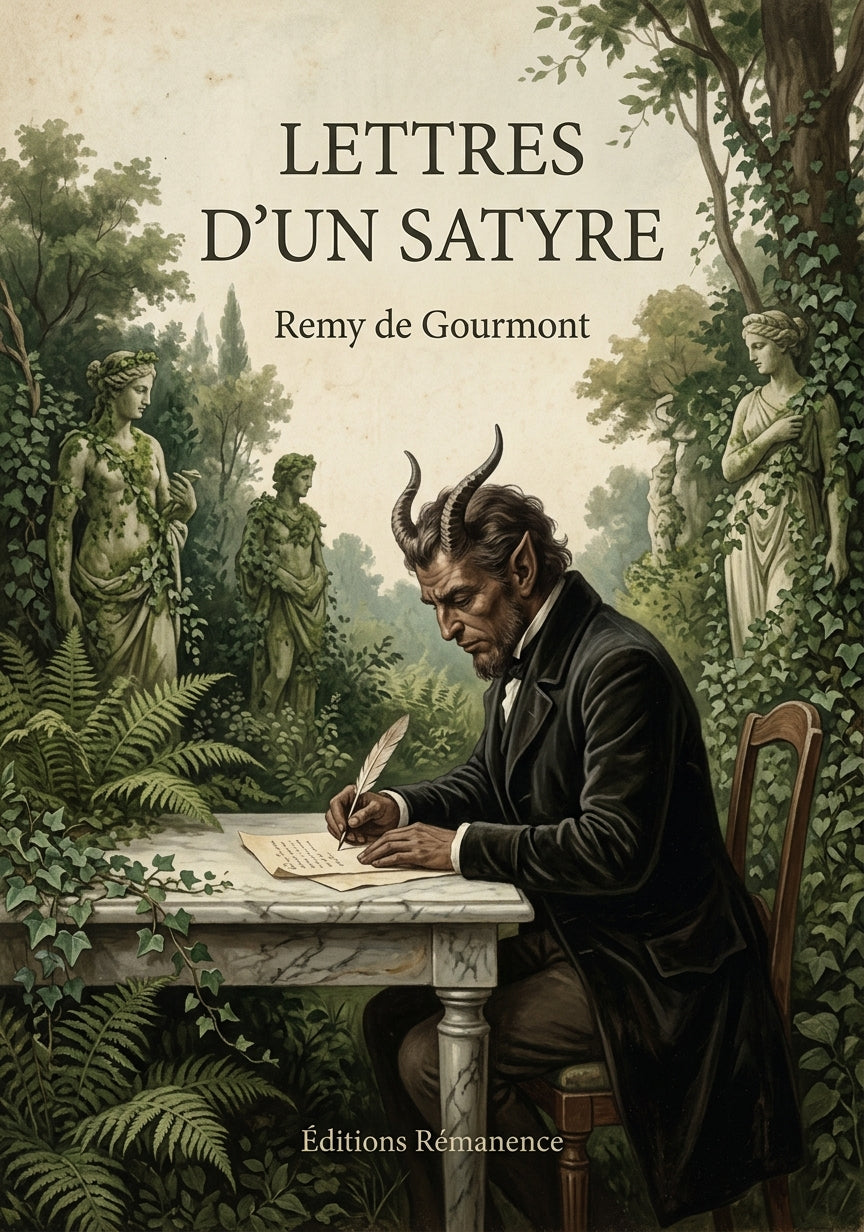 Lettres d'un satyre - Remy de Gourmont (Couverture)