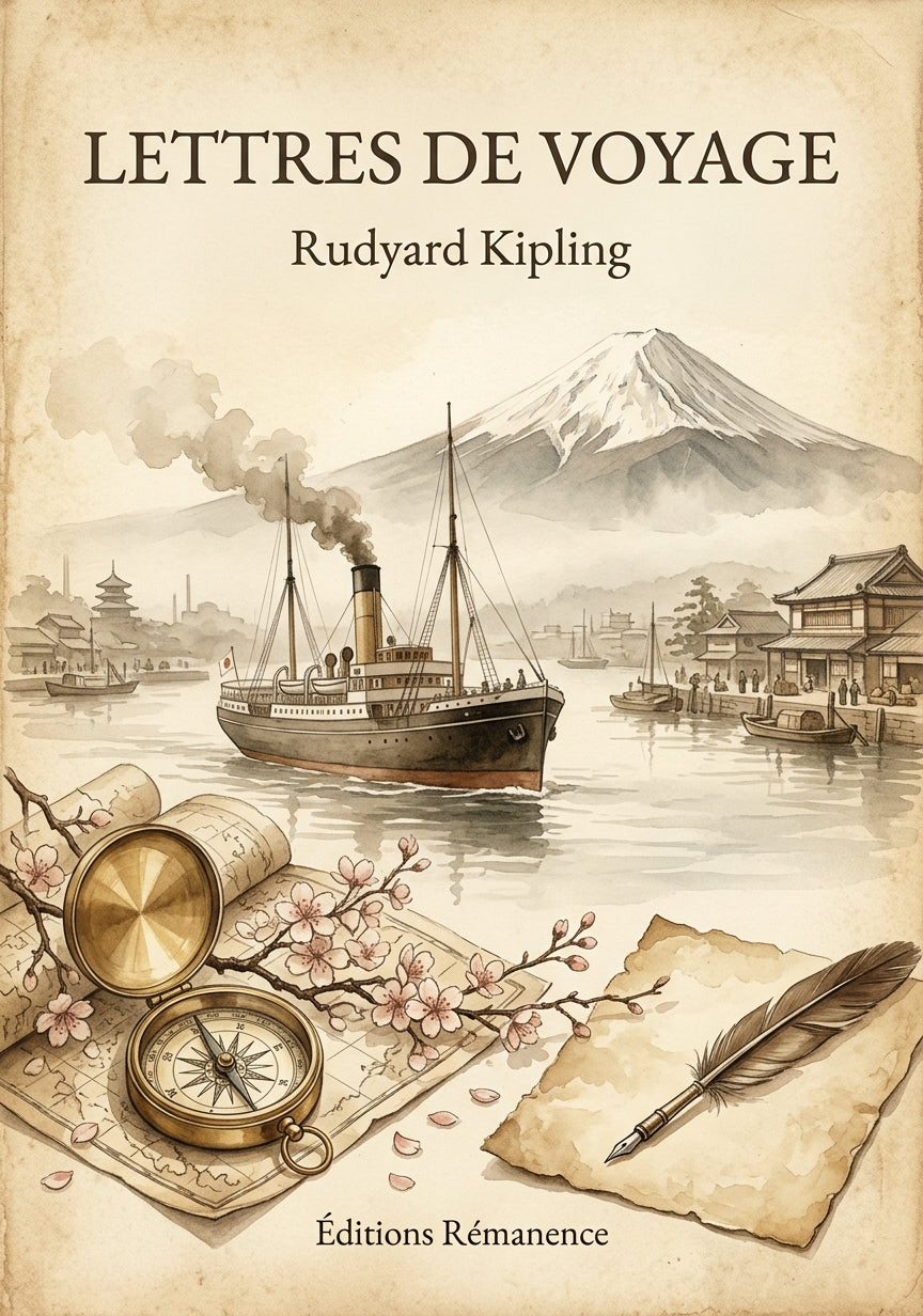 Lettres de voyage - Rudyard Kipling (Couverture)