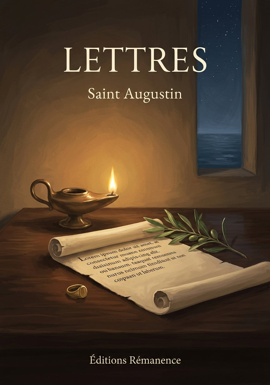Livre Lettres par François de Malherbe - Couverture - Editions Remanence