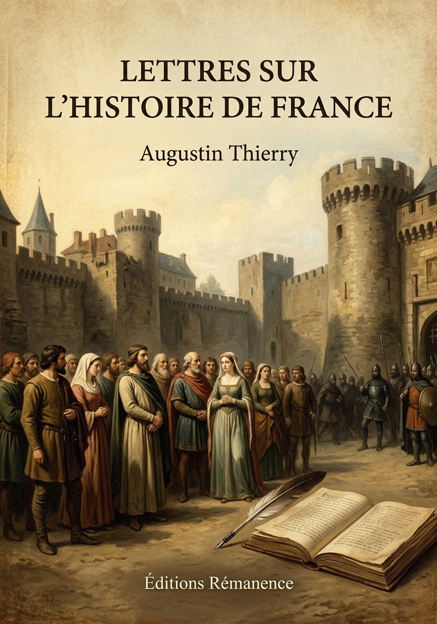 Lettres sur l'histoire de France - Augustin Thierry (Couverture)