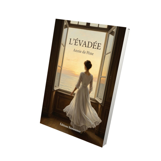 Livre L’Évadée par Annie de Pène - Vue 3D - Editions Remanence