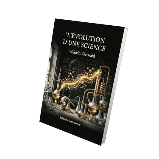 Livre L’Évolution d’une science par Wilhelm Ostwald - Vue 3D - Editions Remanence
