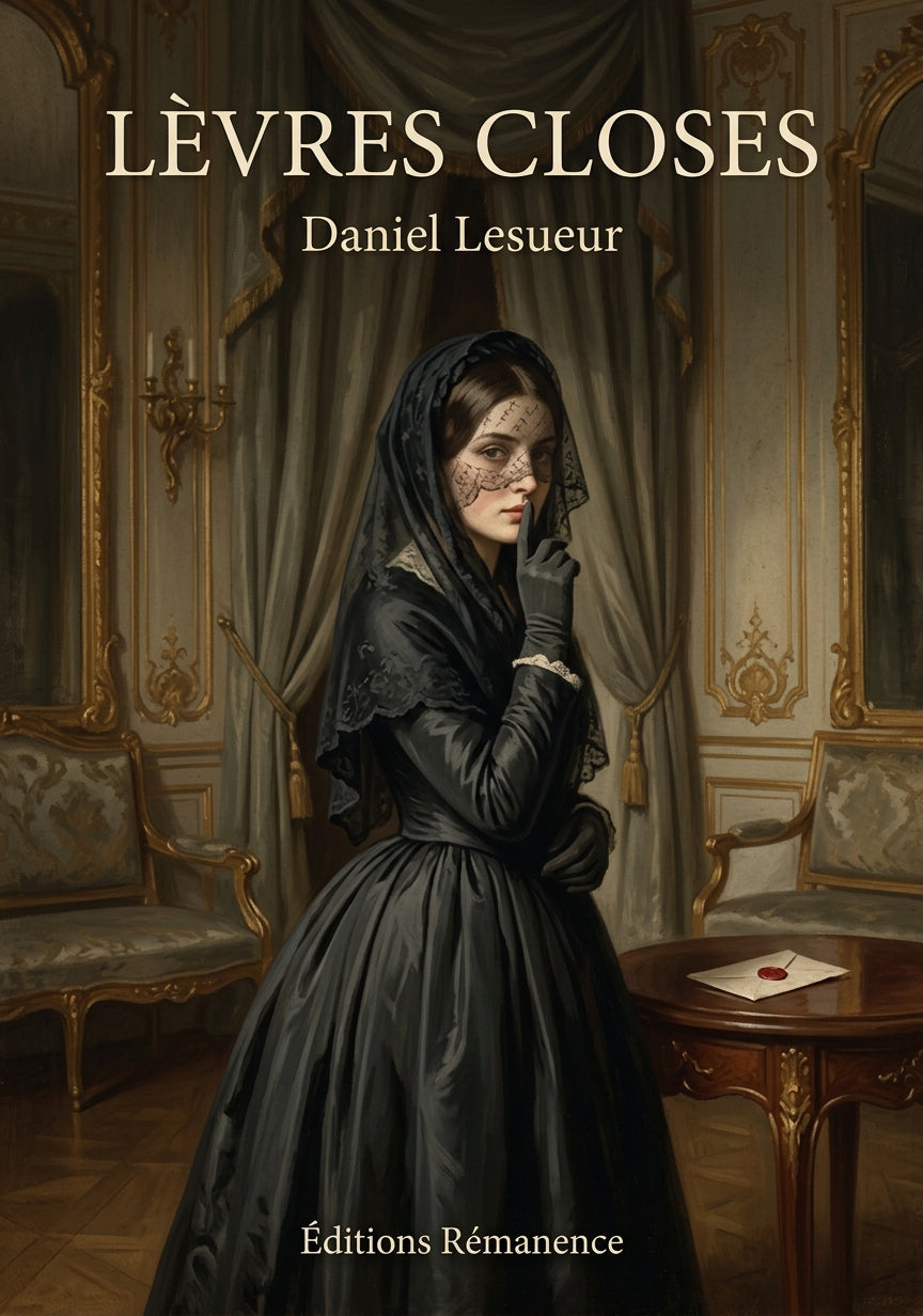 Lèvres closes - Daniel Lesueur (Couverture)