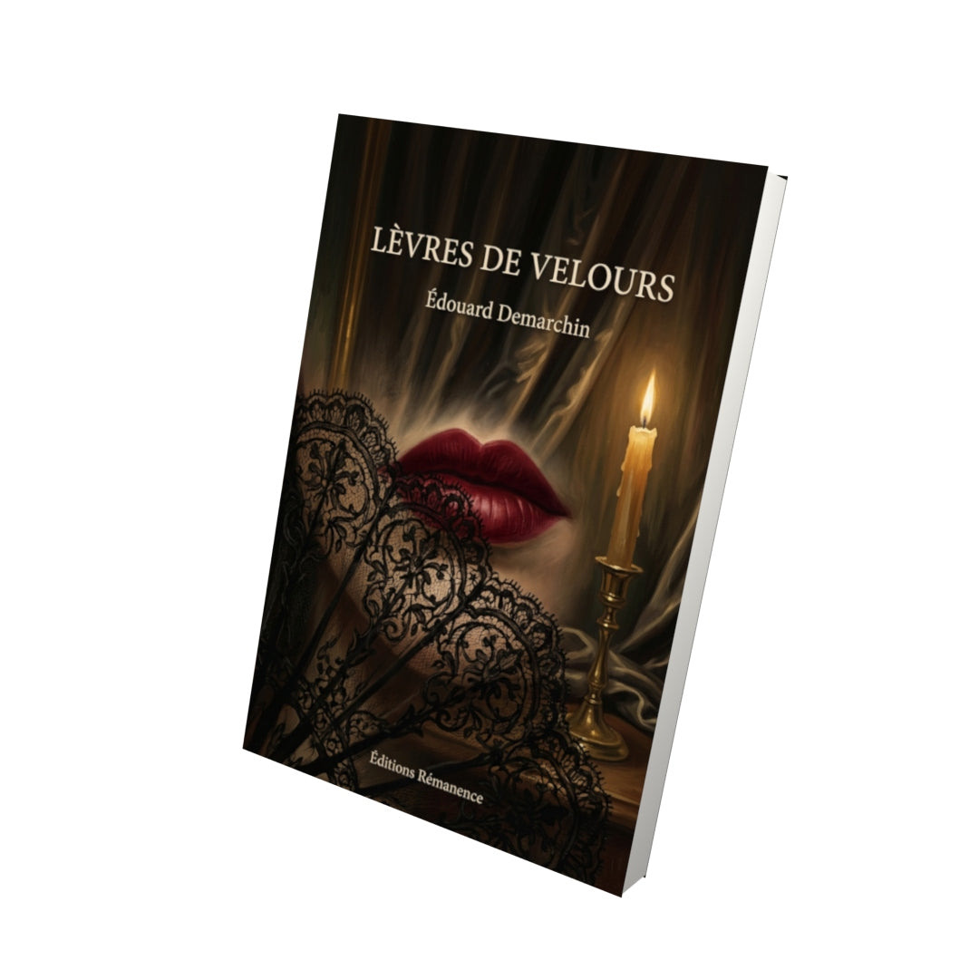 Livre Lèvres de Velours par Édouard Demarchin - Vue 3D - Editions Remanence