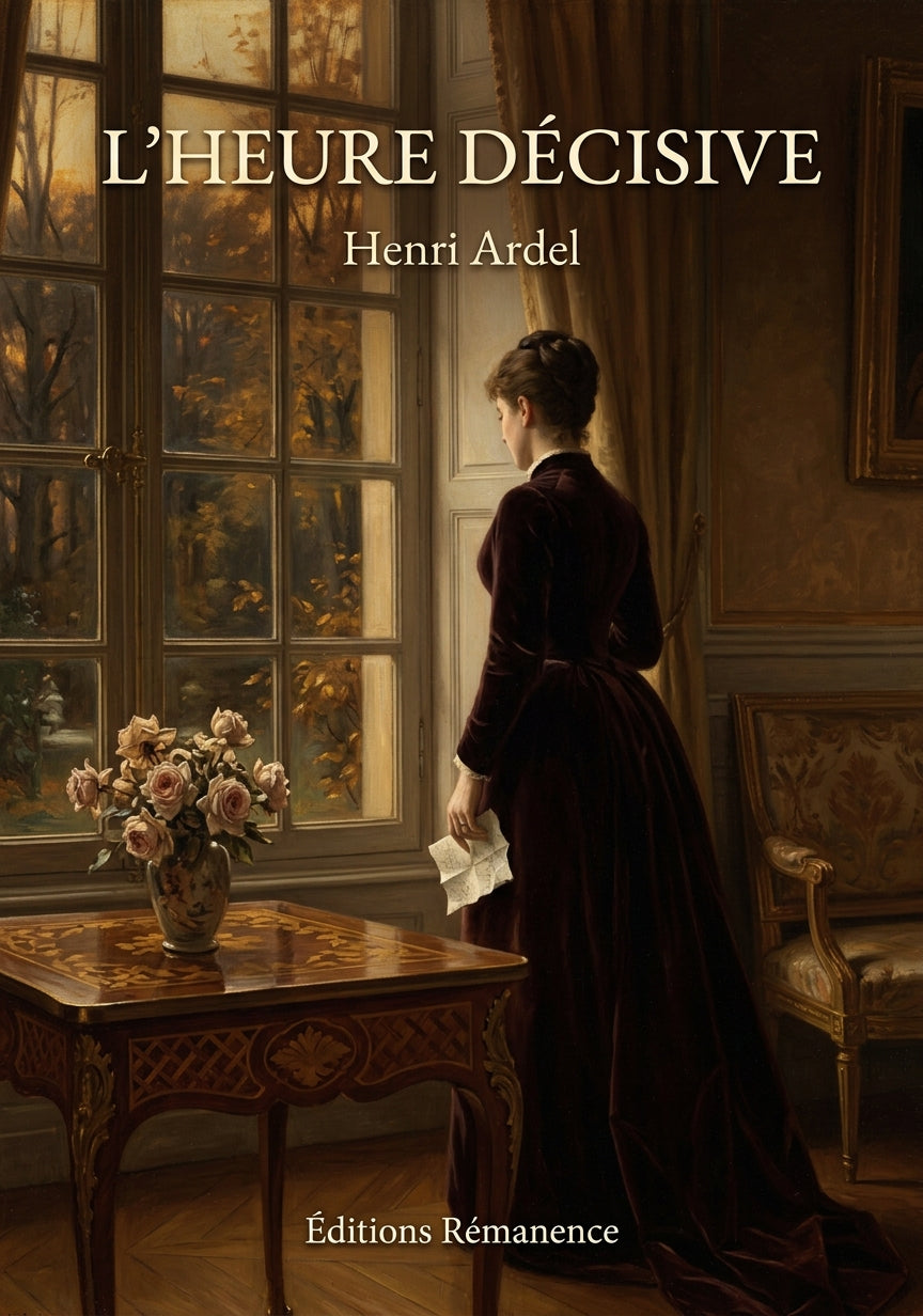 Livre L’Heure décisive par Henri Ardel - Couverture - Editions Remanence