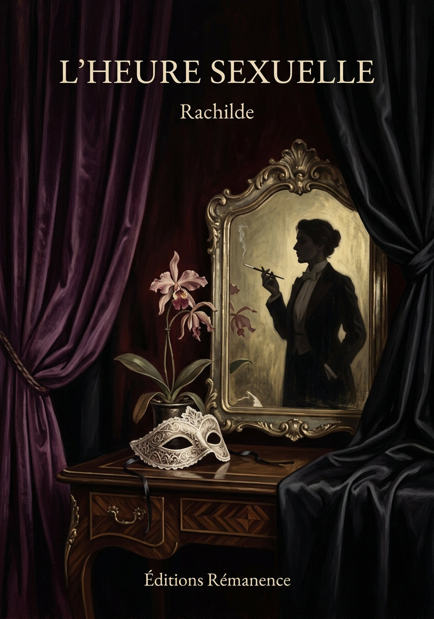 Livre L’heure sexuelle par Rachilde - Couverture - Editions Remanence