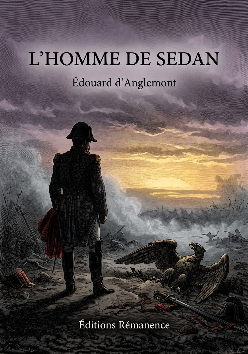 Livre L’Homme de Sedan par Édouard d’Anglemont - Couverture - Editions Remanence