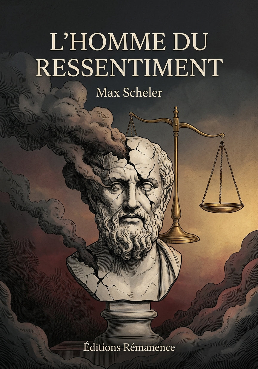 Livre L’homme du ressentiment par Max Scheler - Couverture - Editions Remanence