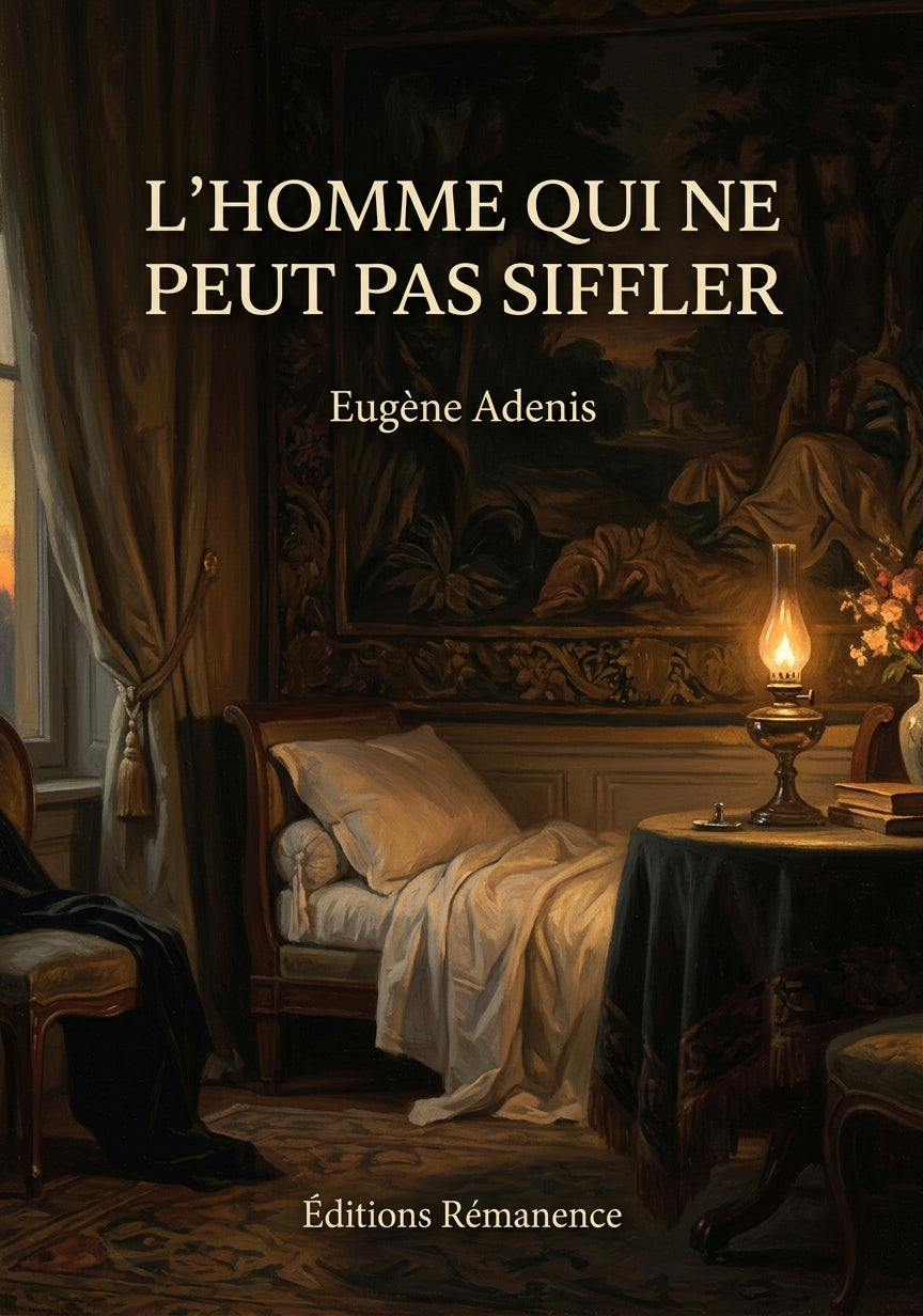 Livre L’homme qui ne peut pas siffler par Eugène Adenis - Couverture - Editions Remanence