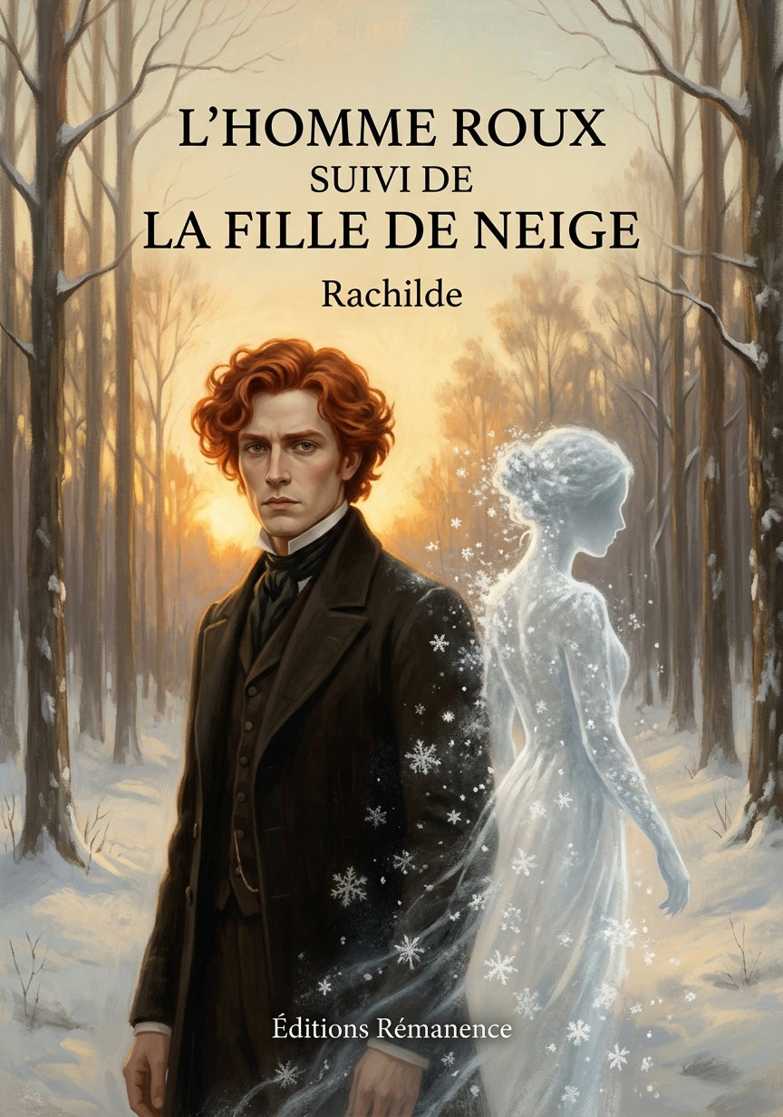 Livre L’Homme roux suivi de La Fille de neige par Rachilde - Couverture - Editions Remanence