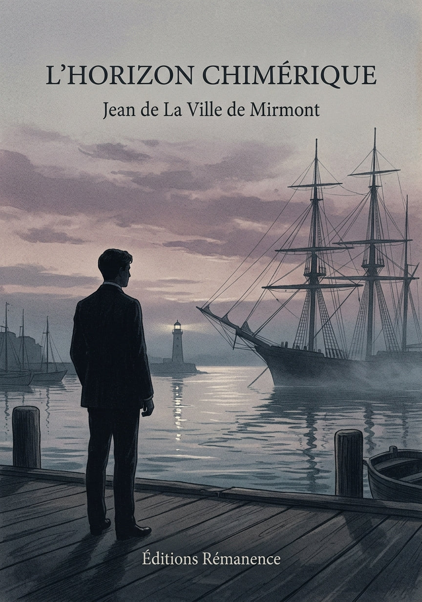 Livre L’Horizon chimérique par Jean de La Ville de Mirmont - Couverture - Editions Remanence