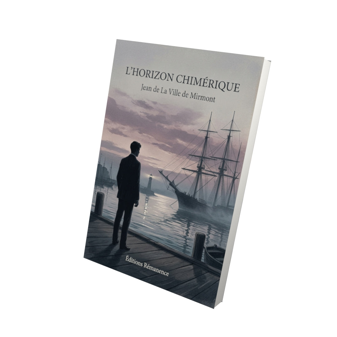 Livre L’Horizon chimérique par Jean de La Ville de Mirmont - Vue 3D - Editions Remanence
