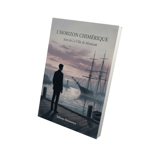 Livre L’Horizon chimérique par Jean de La Ville de Mirmont - Vue 3D - Editions Remanence