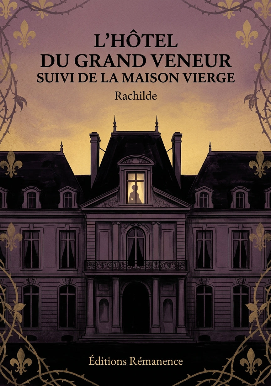 Livre L’Hôtel du grand veneur suivi de La Maison vierge par Rachilde - Couverture - Editions Remanence