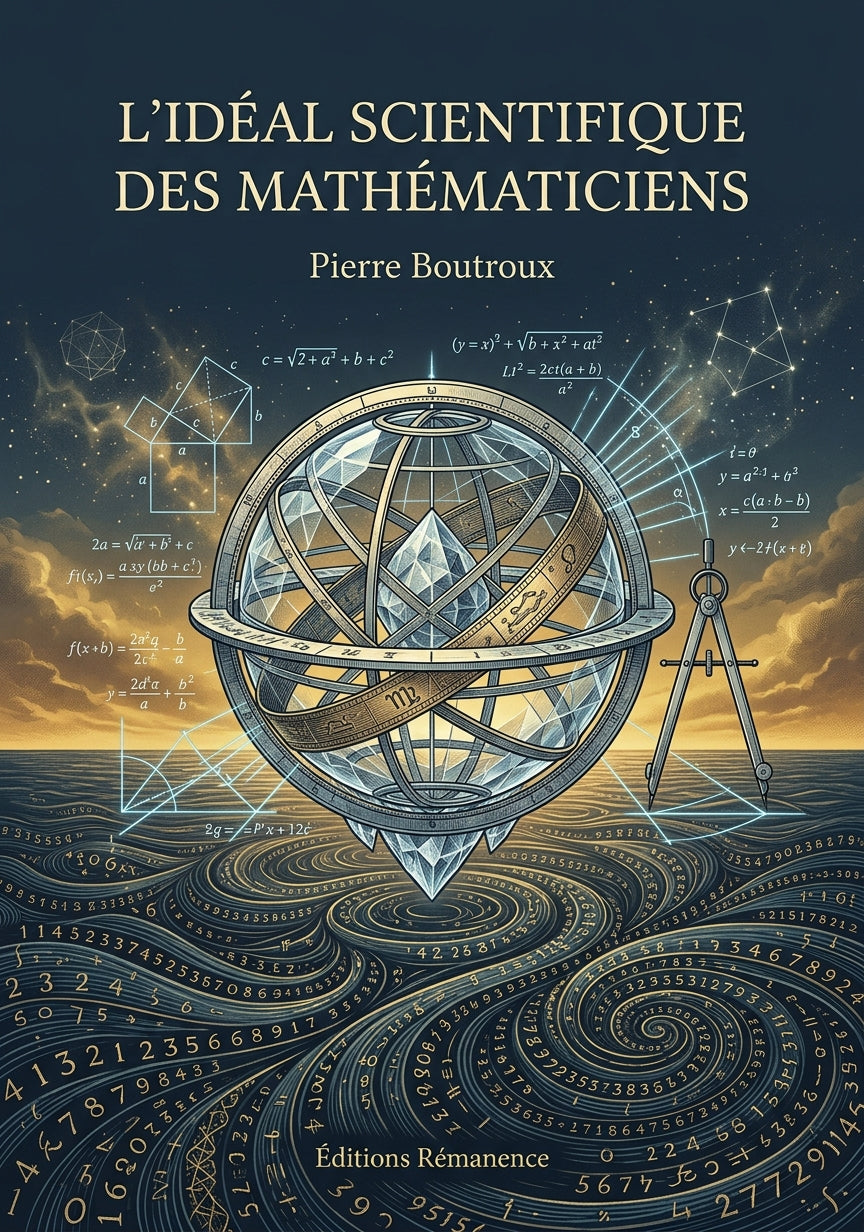 Livre L’Idéal scientifique des mathématiciens par Pierre Boutroux - Couverture - Editions Remanence