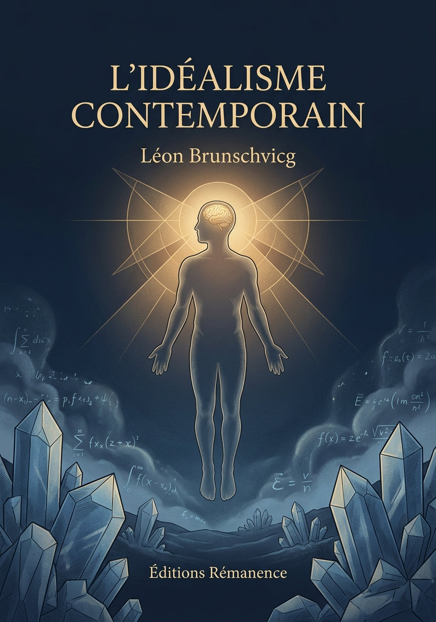 Livre L’Idéalisme contemporain par Léon Brunschvicg - Couverture - Editions Remanence