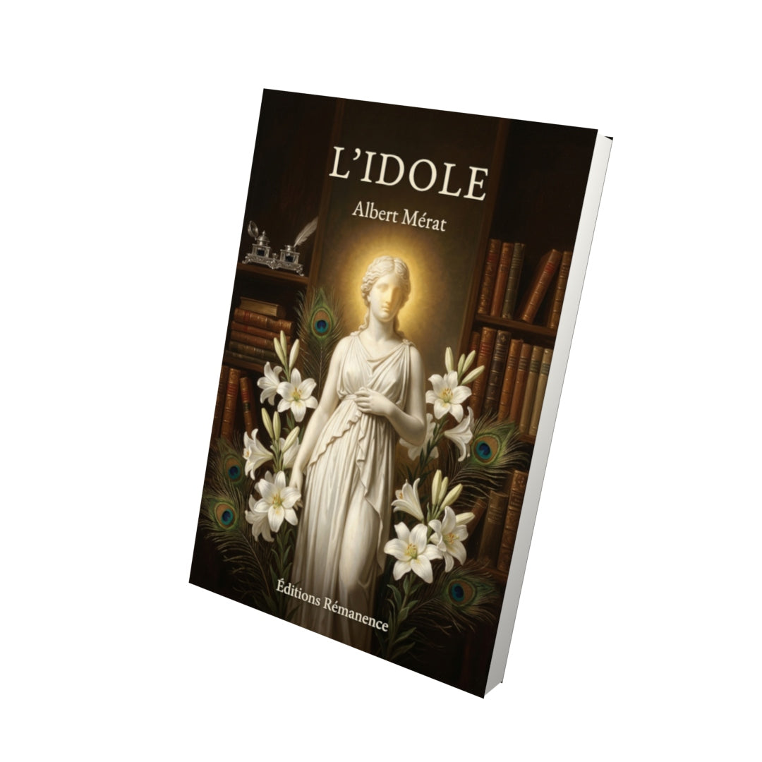 Livre L’Idole par Albert Mérat - Vue 3D - Editions Remanence