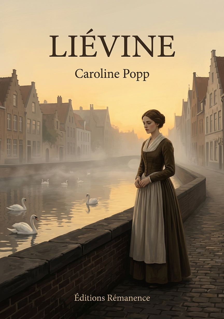Livre Liévine par Caroline Popp - Couverture - Editions Remanence