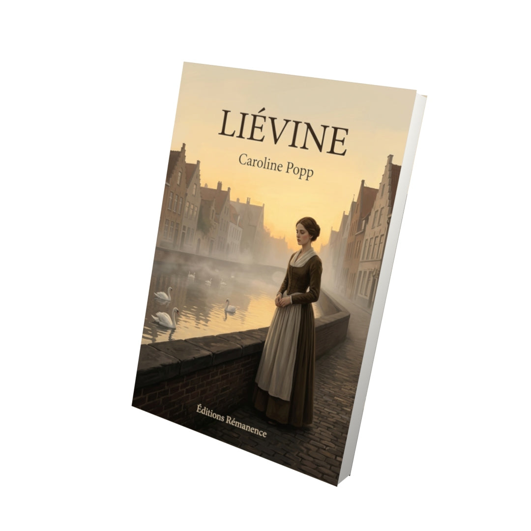 Livre Liévine par Caroline Popp - Vue 3D - Editions Remanence