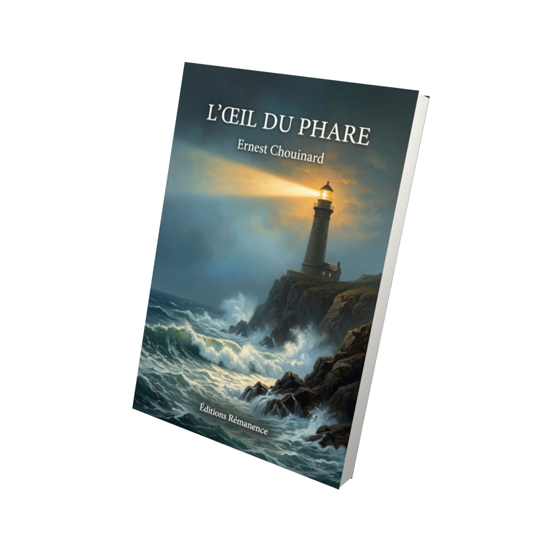 Livre L’œil du phare par Ernest Chouinard - Vue 3D - Editions Remanence