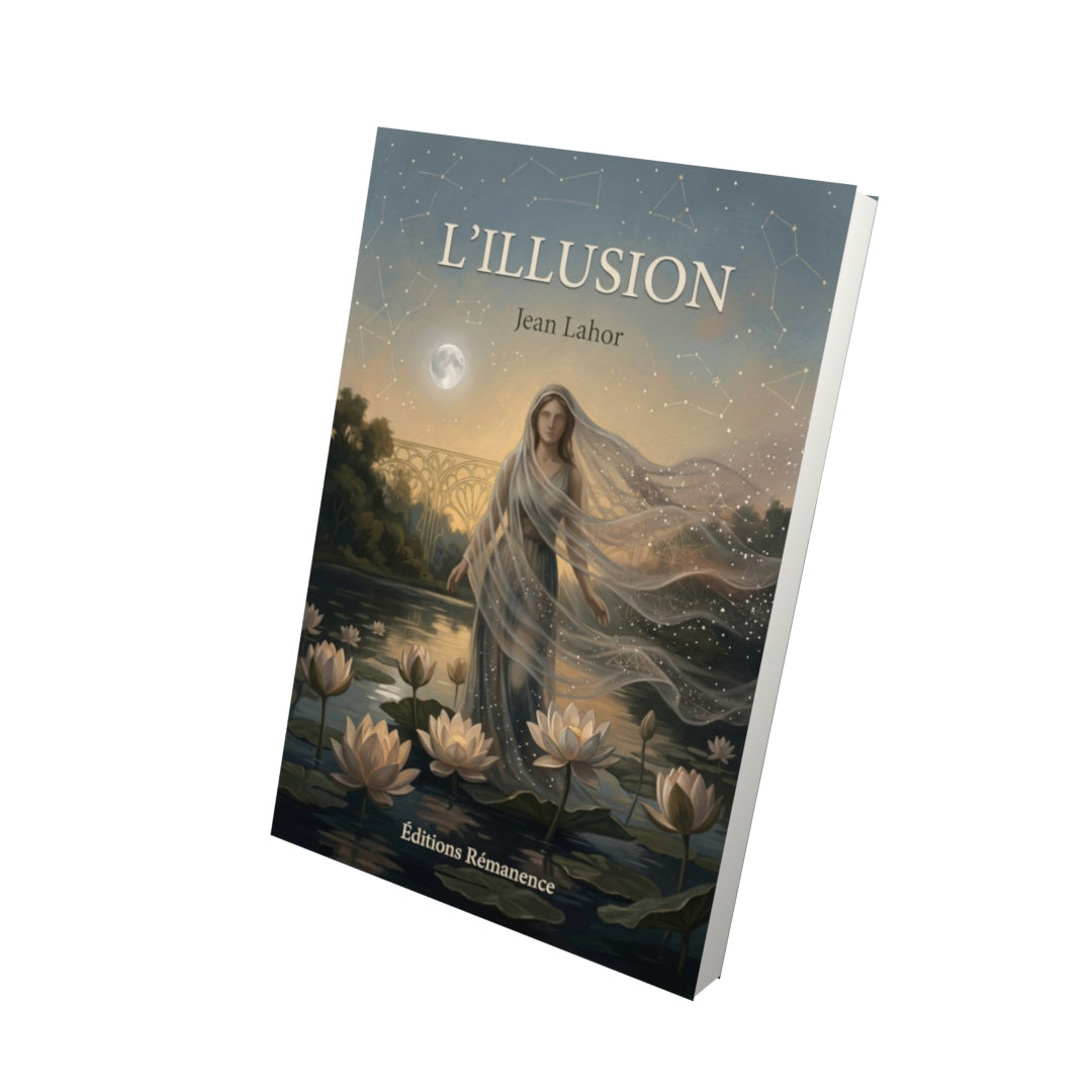 Livre L’Illusion par Jean Lahor - Vue 3D - Editions Remanence