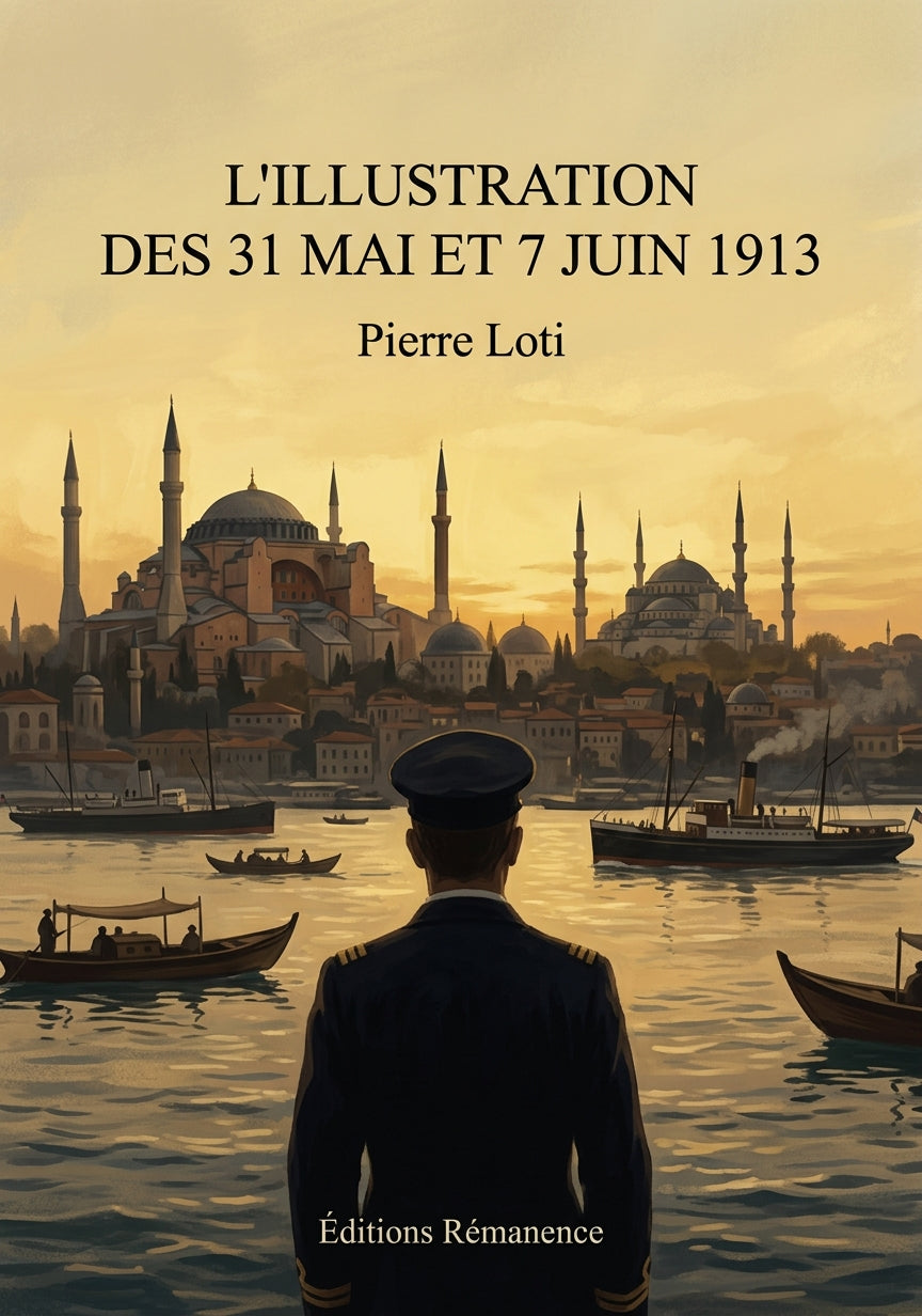 Livre L’Illustration des 31 mai et 7 juin 1913 par Pierre Loti - Couverture - Editions Remanence