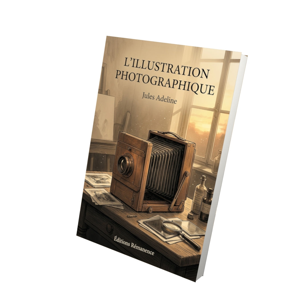 Livre L’Illustration photographique par Jules Adeline - Vue 3D - Editions Remanence