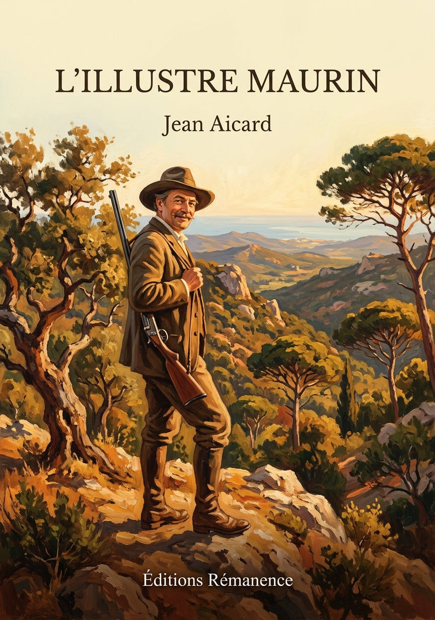 Livre L’Illustre Maurin par Jean Aicard - Couverture - Editions Remanence