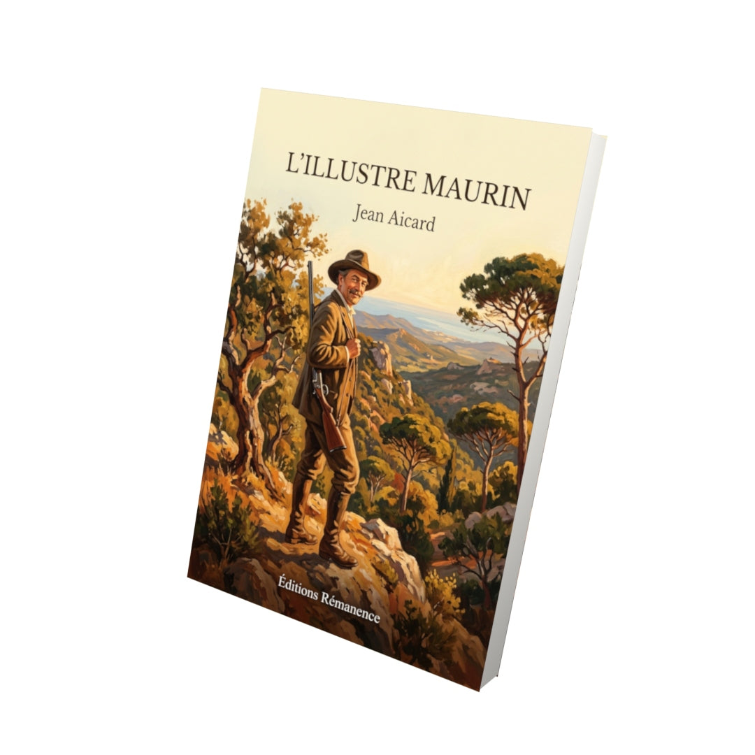 Livre L’Illustre Maurin par Jean Aicard - Vue 3D - Editions Remanence