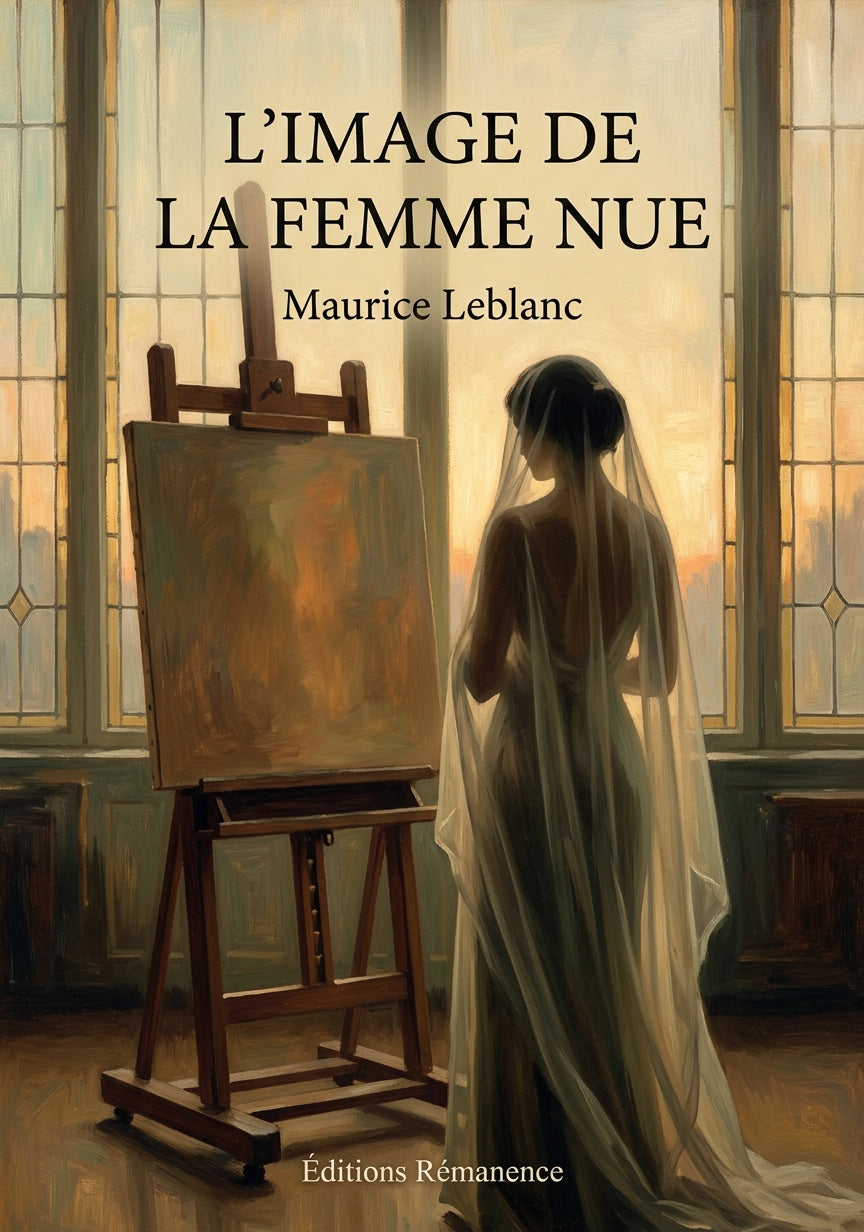 Livre L’Image de la femme nue par Maurice Leblanc - Couverture - Editions Remanence