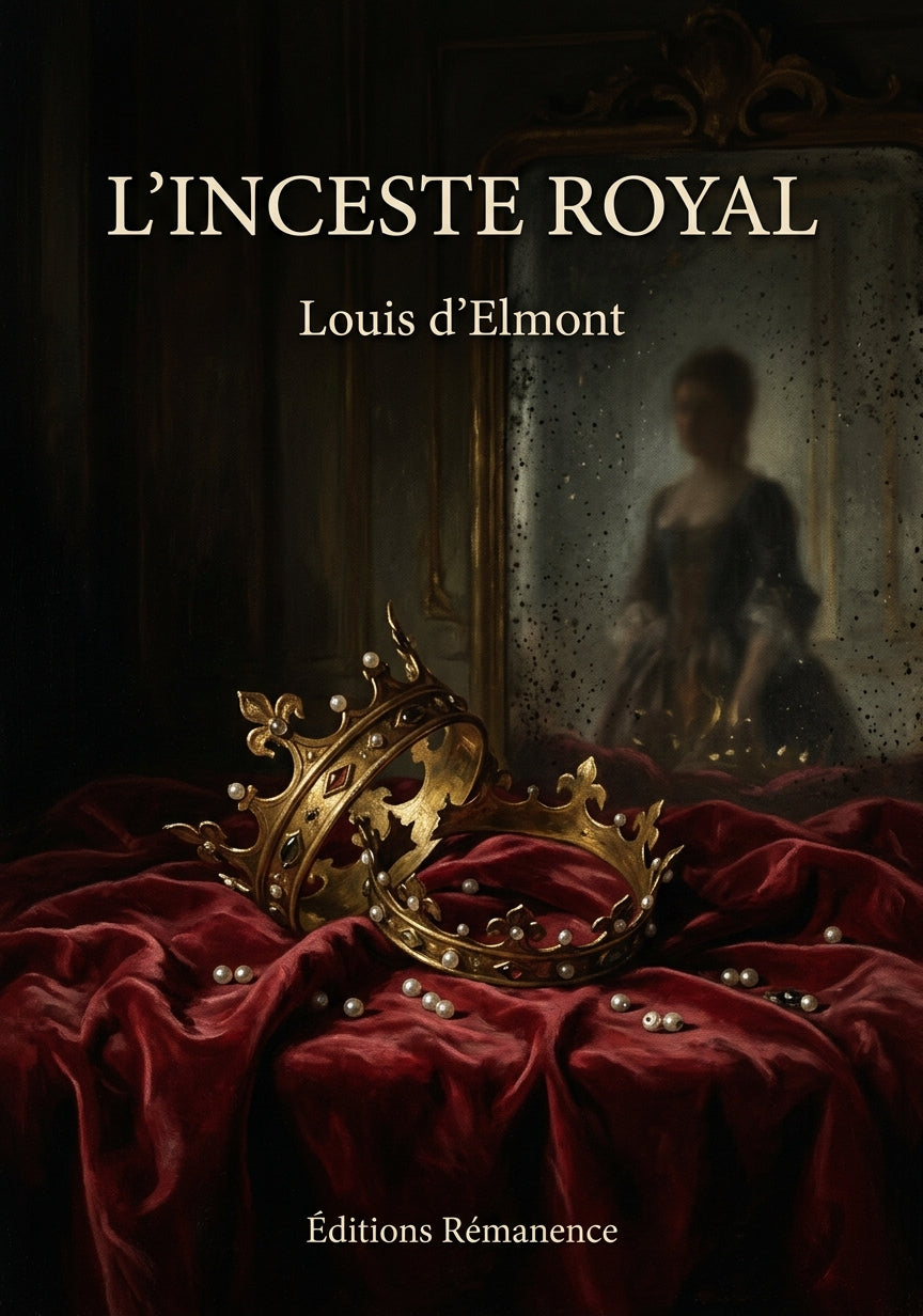 Livre L’Inceste royal par Louis d’Elmont - Couverture - Editions Remanence