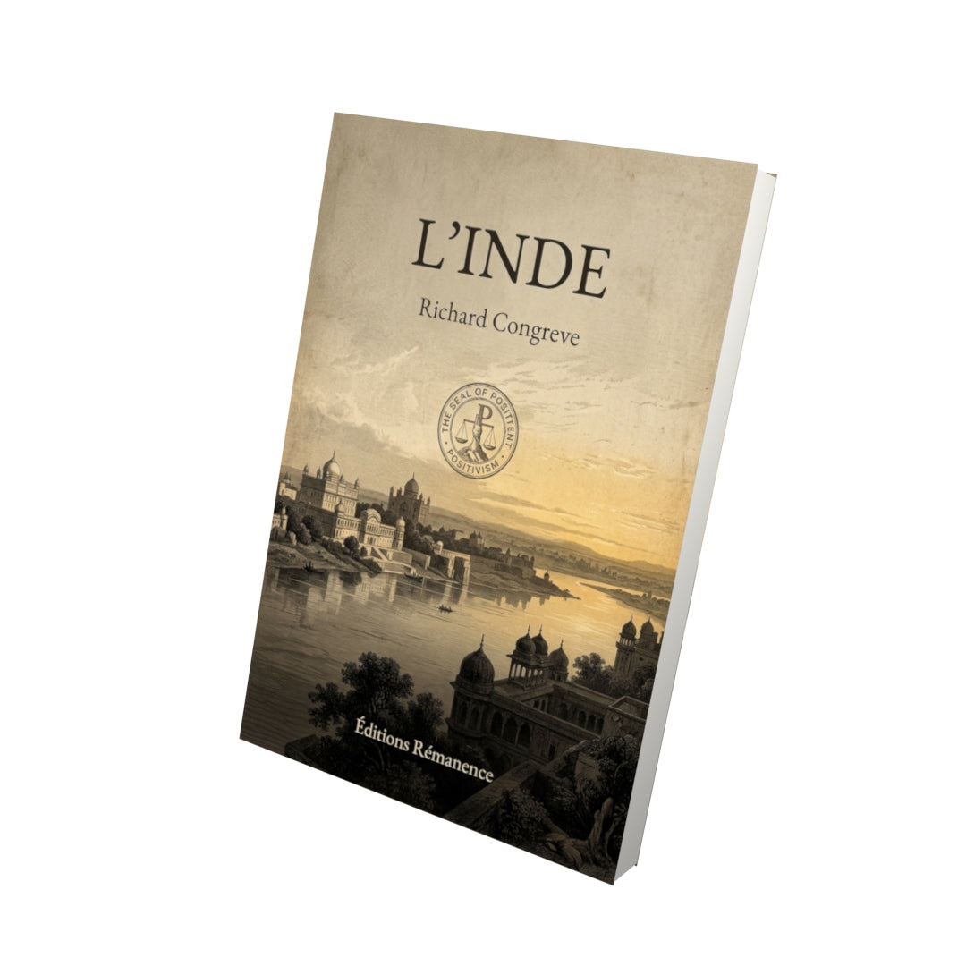 Livre L’Inde par Richard Congreve - Vue 3D - Editions Remanence