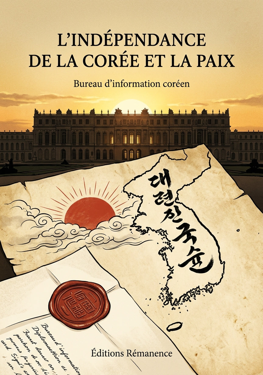 Livre L’Indépendance de la Corée et la Paix par Bureau d’information coréen - Couverture - Editions Remanence