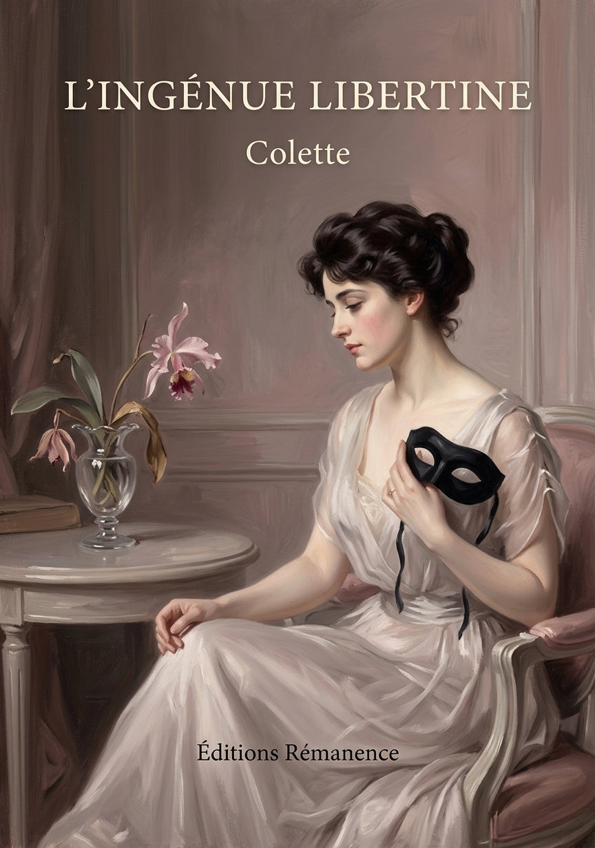Livre L’Ingénue libertine par Colette - Couverture - Editions Remanence