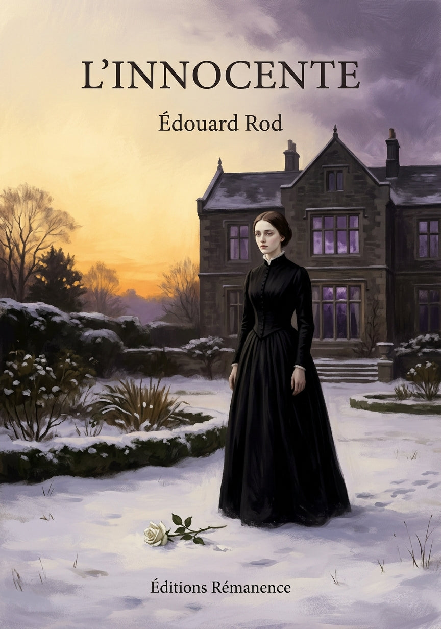 Livre L’Innocente par Édouard Rod - Couverture - Editions Remanence
