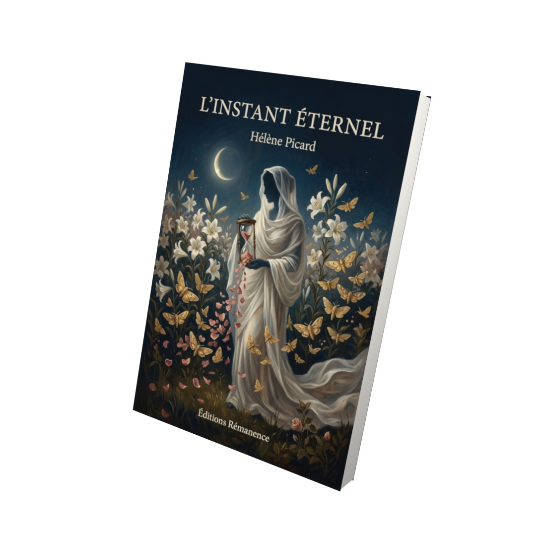 Livre L’Instant éternel par Hélène Picard - Vue 3D - Editions Remanence