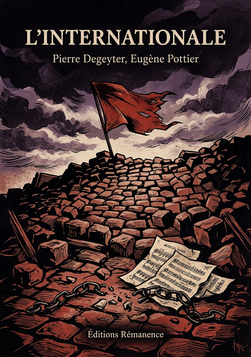 Livre L’Internationale par Pierre Degeyter, Eugène Pottier - Couverture - Editions Remanence
