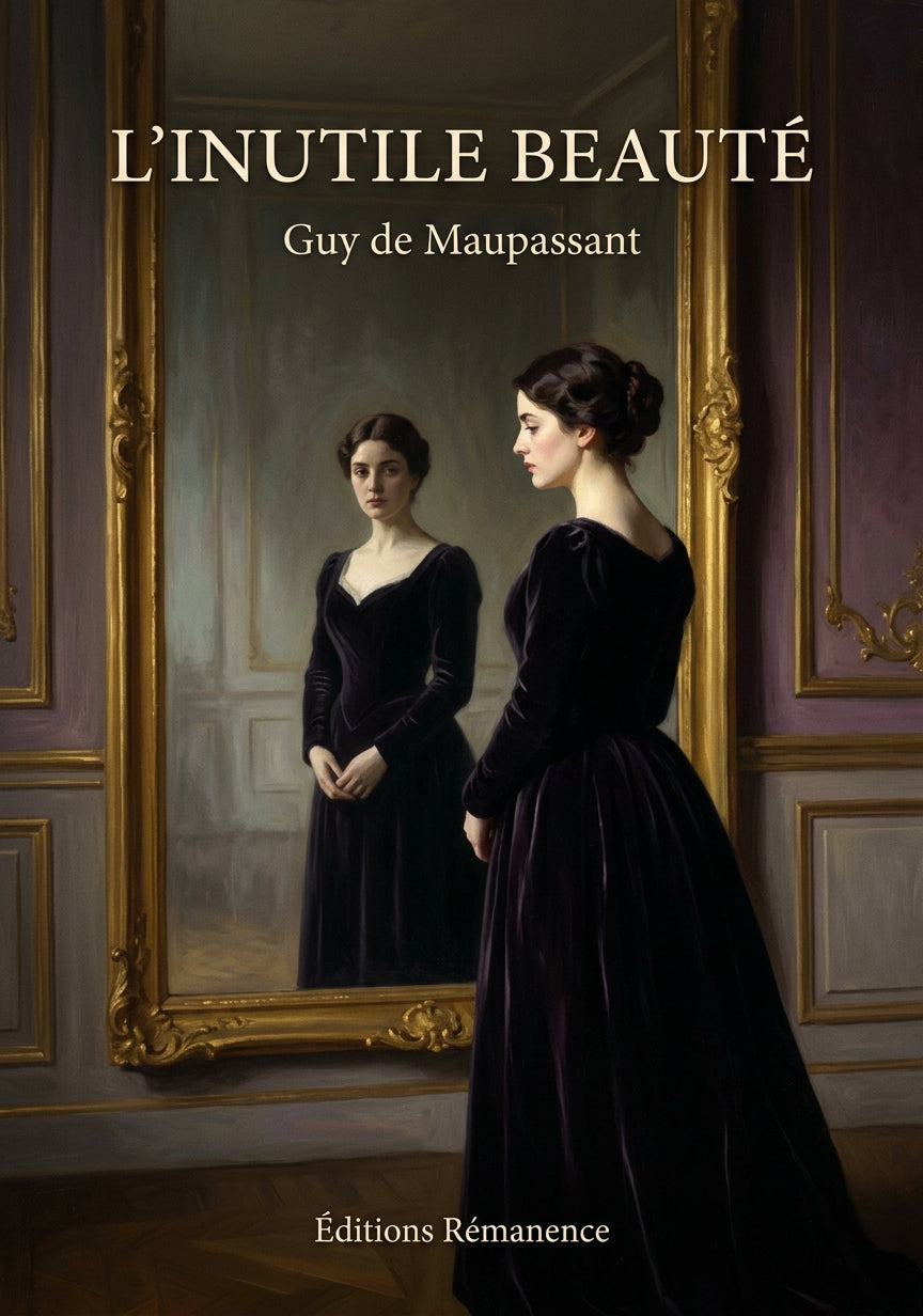 Livre L’Inutile Beauté par Guy de Maupassant - Couverture - Editions Remanence
