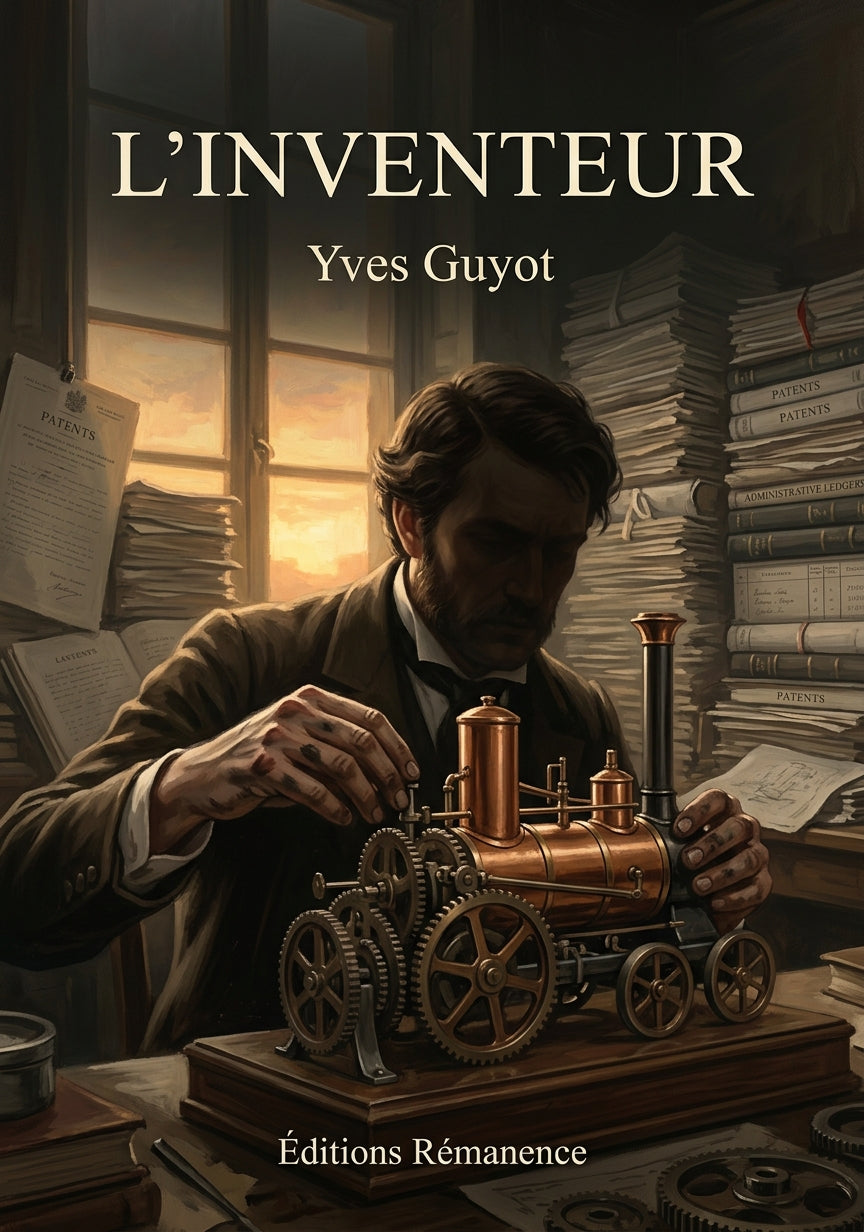 Livre L’Inventeur par Yves Guyot - Couverture - Editions Remanence