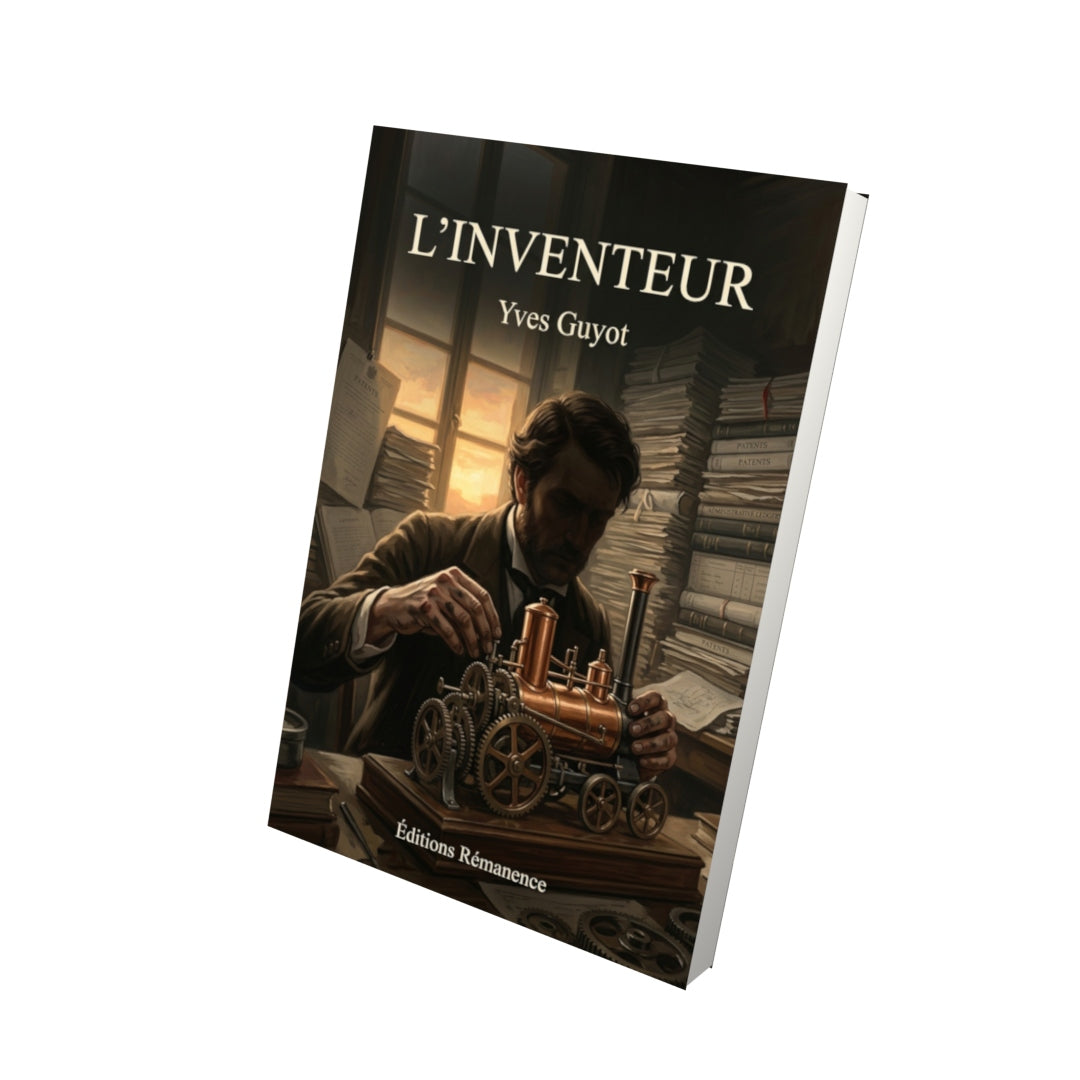 Livre L’Inventeur par Yves Guyot - Vue 3D - Editions Remanence