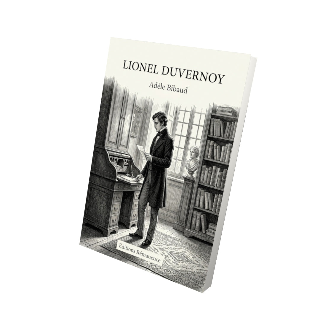 Livre Lionel Duvernoy par Adèle Bibaud - Vue 3D - Editions Remanence