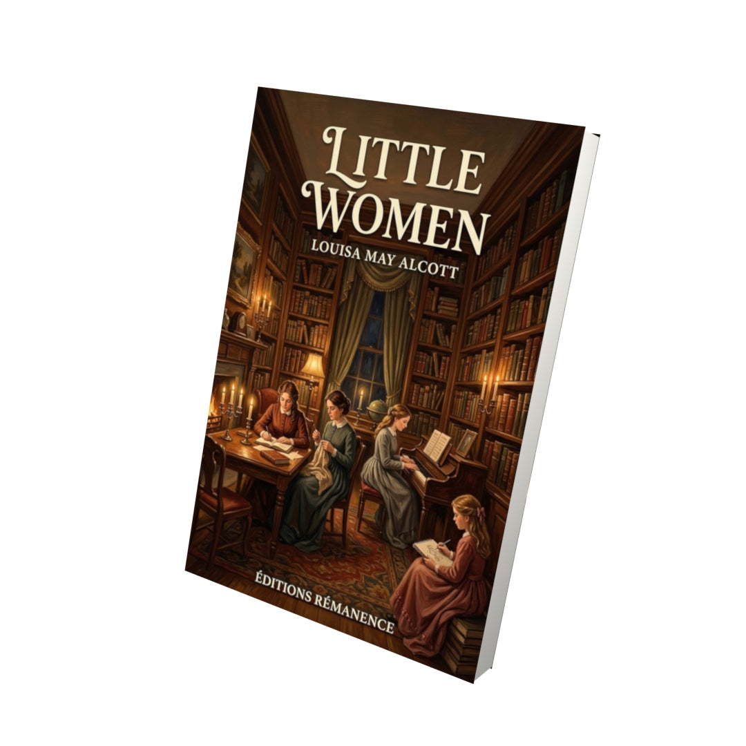 Livre Little Women – Louisa May Alcott - Vue 3D - Editions Remanence
