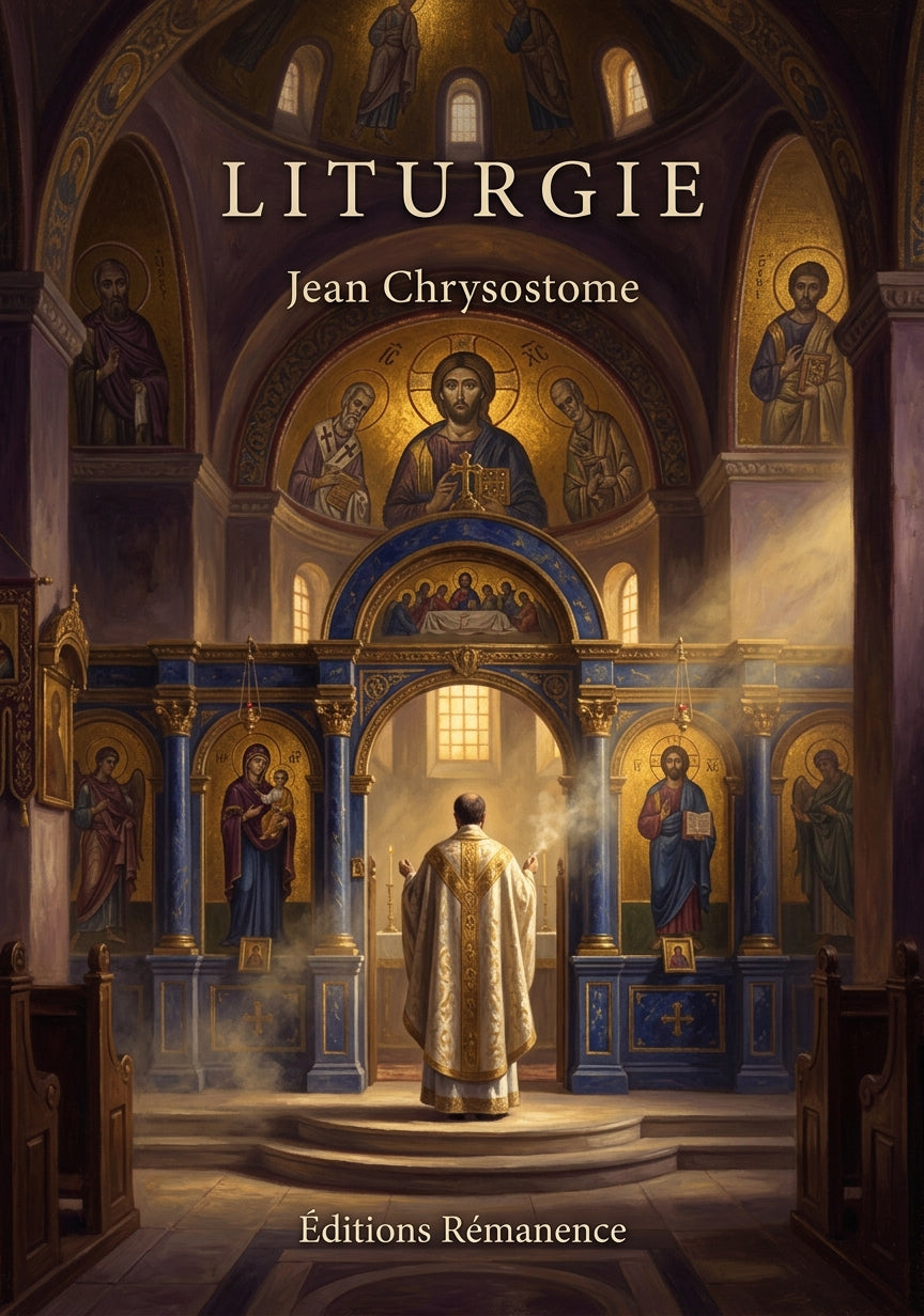 Livre Liturgie par Jean Chrysostome - Couverture - Editions Remanence