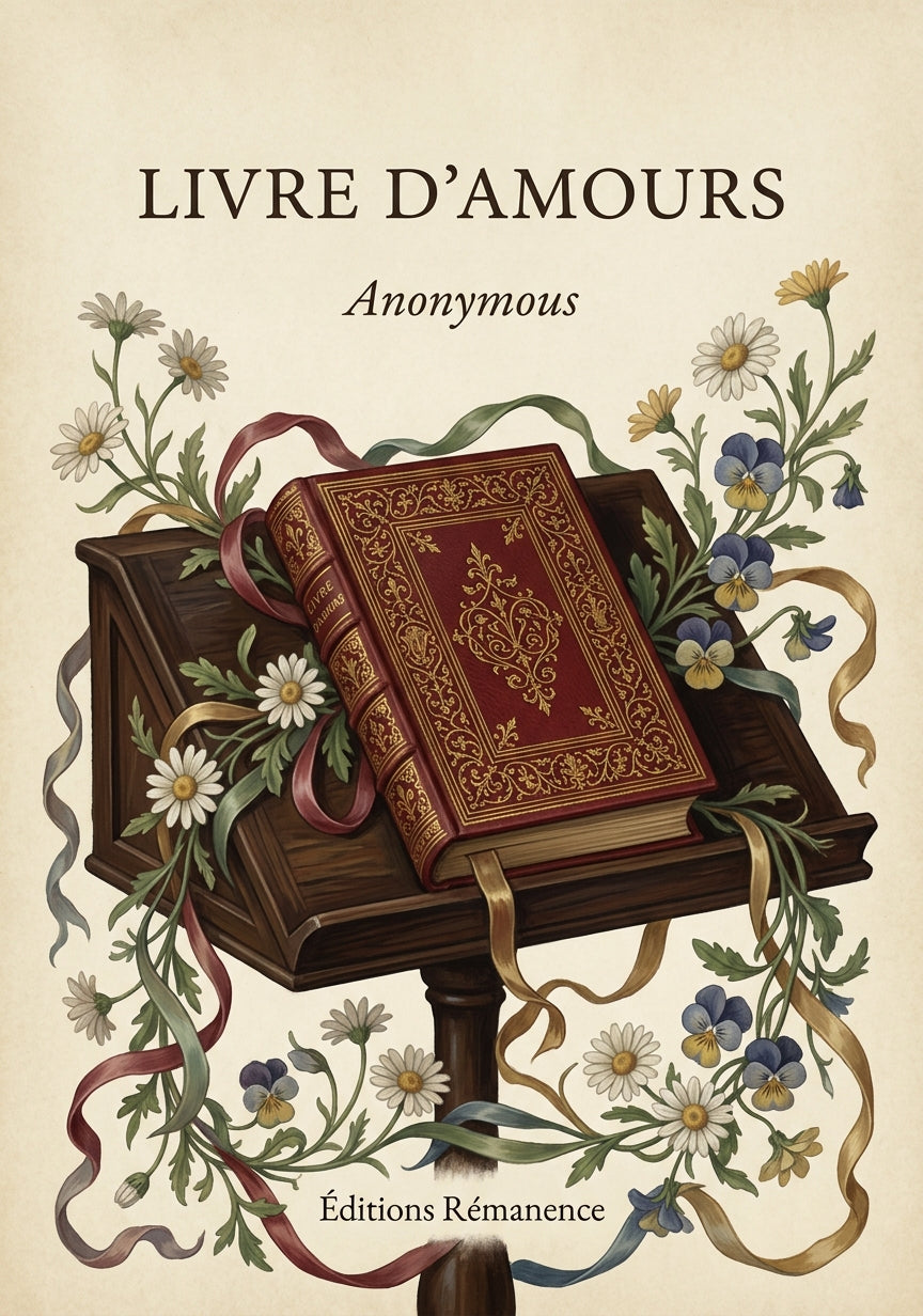 Livre d'amours - Anonymous (Couverture)