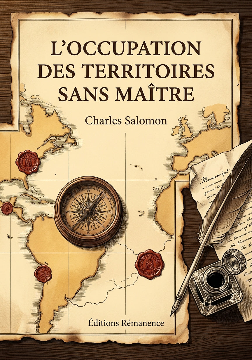 Livre L’Occupation des territoires sans maître par Charles Salomon - Couverture - Editions Remanence