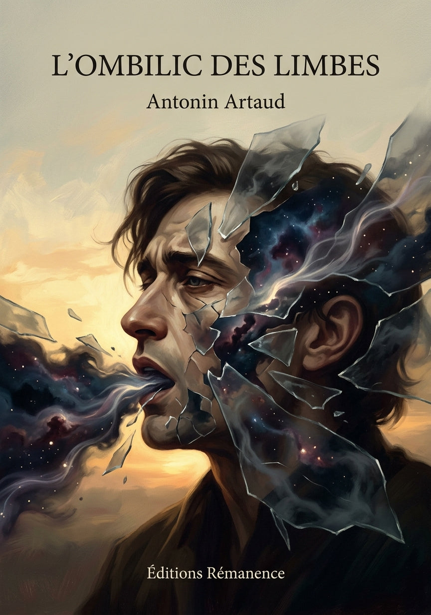 Livre L’Ombilic des limbes par Antonin Artaud - Couverture - Editions Remanence
